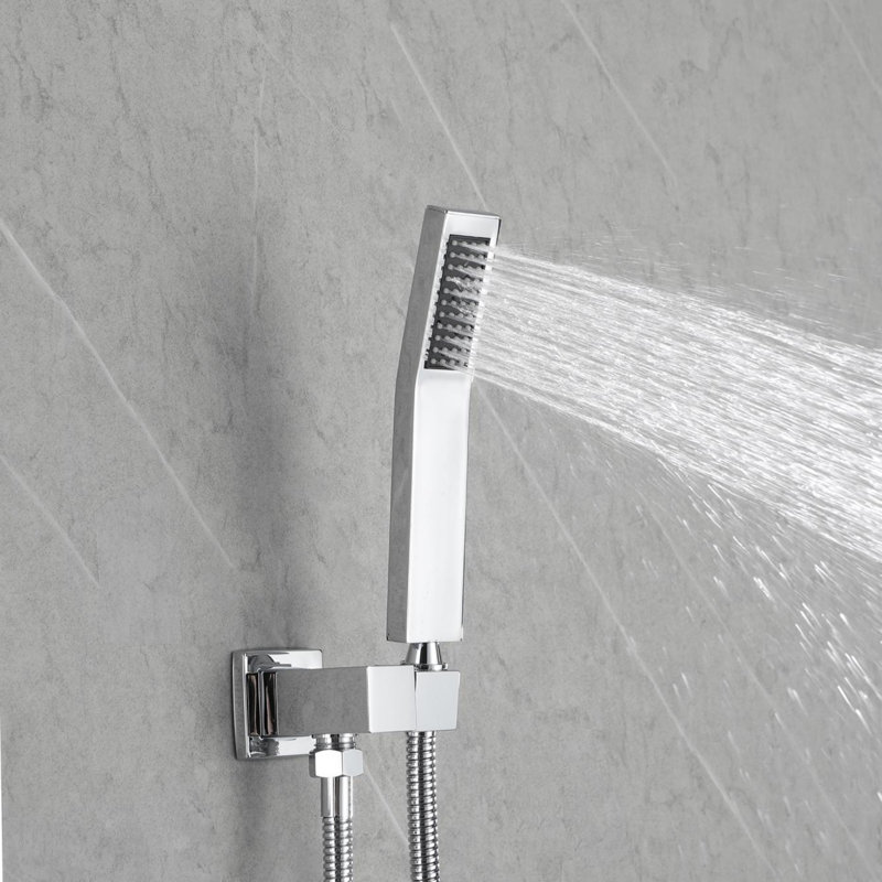 Wall Mounted Shower System with Handheld Shower
