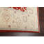 Tapis rouge noué à la main de conception unique 9 pi x 11 pi 8 po