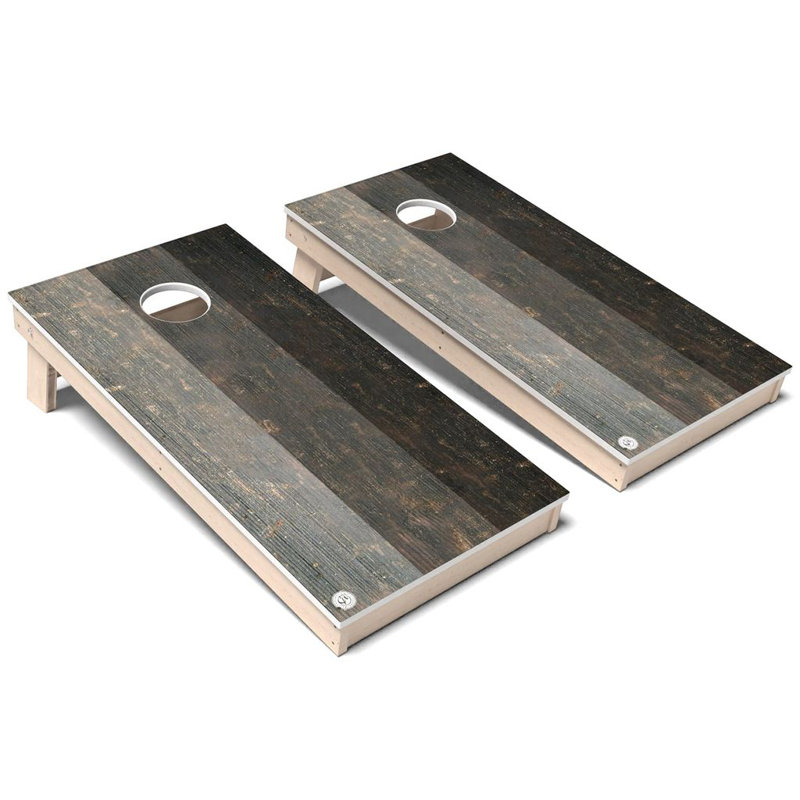 Ensemble de planches de cornhole en composite 4 saisons, Ajouter un étui et des lumières
