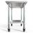 Stainless Steel Top Height-Adjustable Workbench with Wheels-79467686
