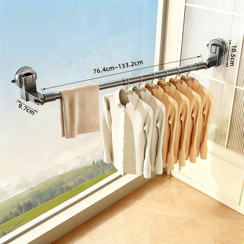 Steel Wall-Mounted Drying Rack