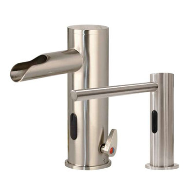 Robinet thermostatique et distributeur de savon automatique BathSelect