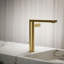Single-Handle Bathroom Faucet with Drain Assembly-12069476