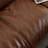 Brown Genuine Leather Modular Sofa cushion couch