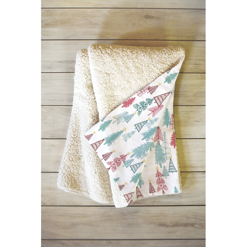 Hand Woven Throw Blanket, 50" W x 60" L