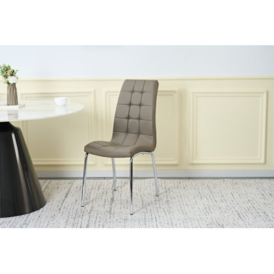 Tufted Upholstered Side Chair