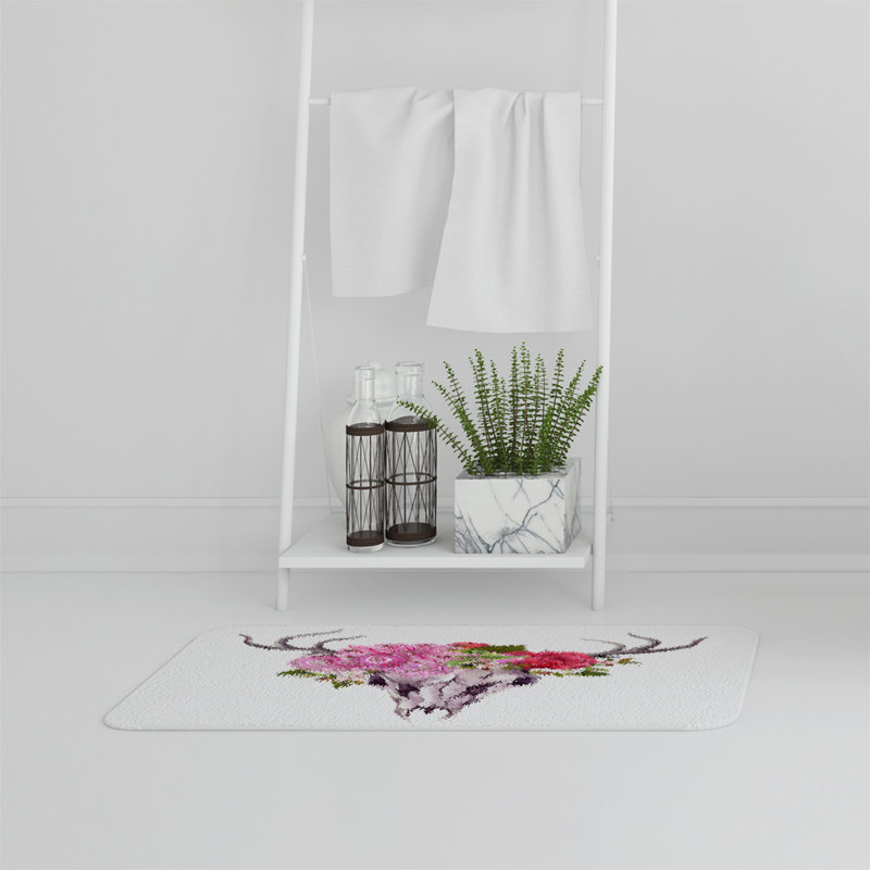 Cecelia Memory Foam Non-Slip Bath Mat