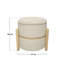 41 cm W Chenille Pouffe
