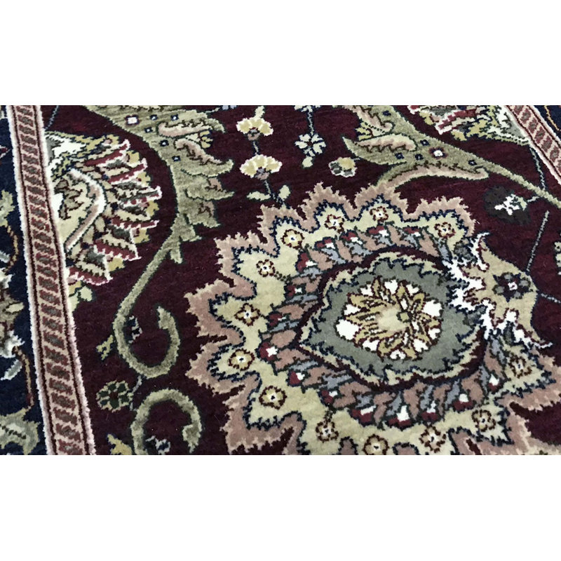 Manchuria Wool Floral Area Rug