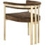 Fauteuil en velours Marcello-630097007
