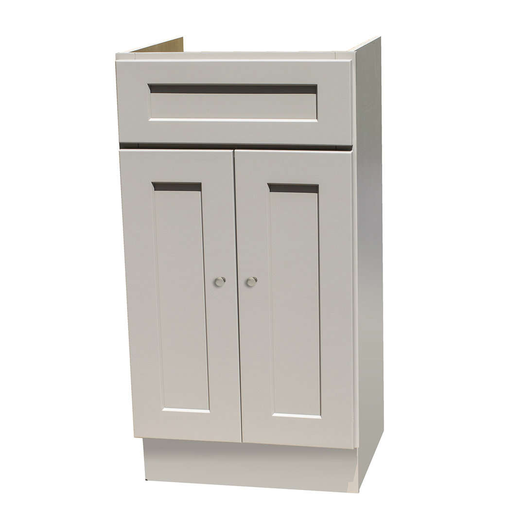 Desert Sand 18" Shaker style  vanity cabinet GCC