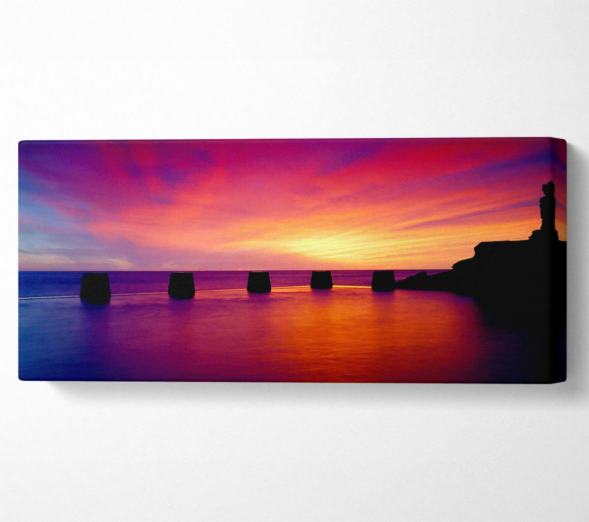 House of Hampton Ocean Colour Burst - Wrapped Canvas Art Prints ...