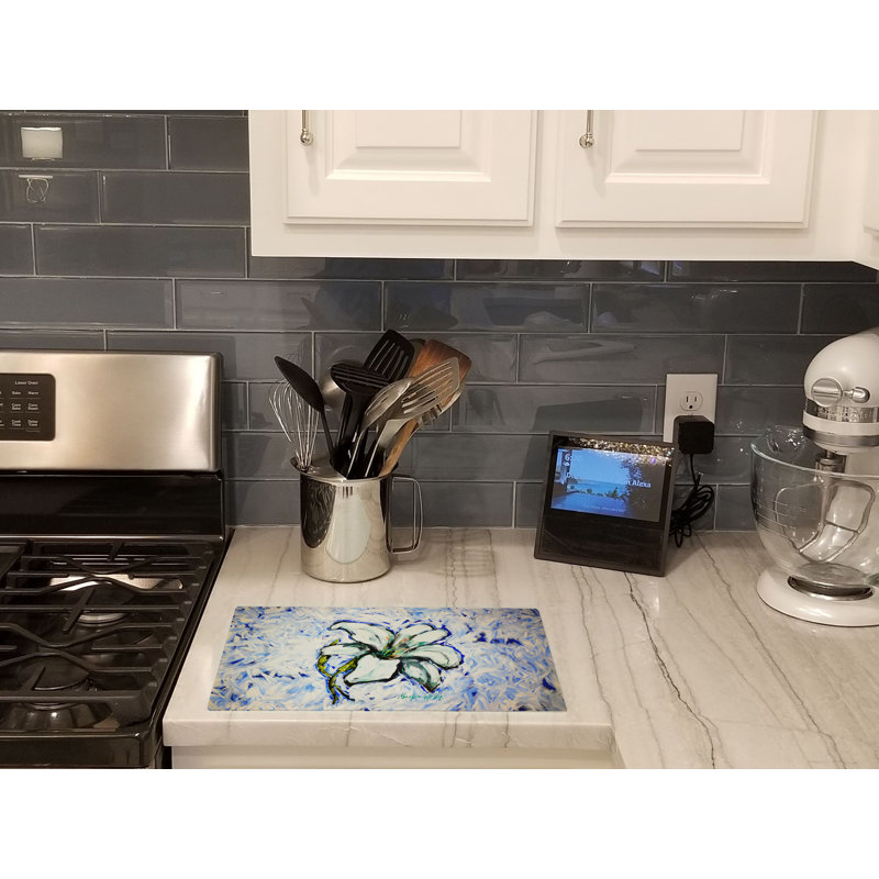 Lily Glass Cutting Board