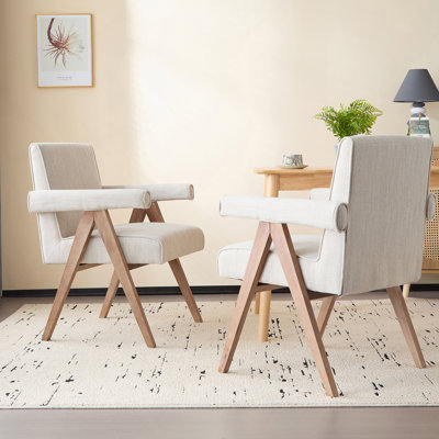 Poppy Fabric Dining Armchair