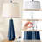 Navy Blue Modern Living Room Lamp