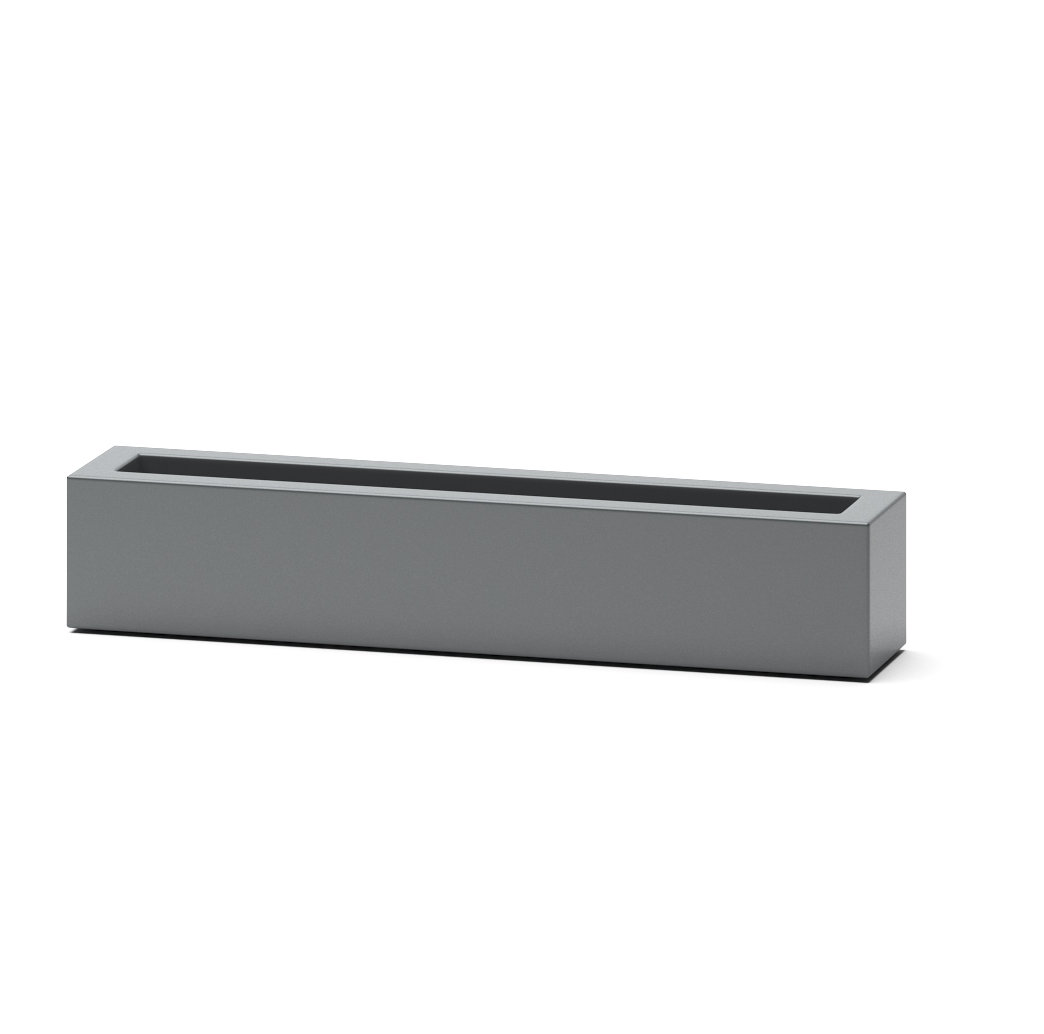Roselee 42" Planter Box, Gray