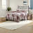 Premium King Size Cotton Bedding Set, Blush Multi, Reversible Comfort