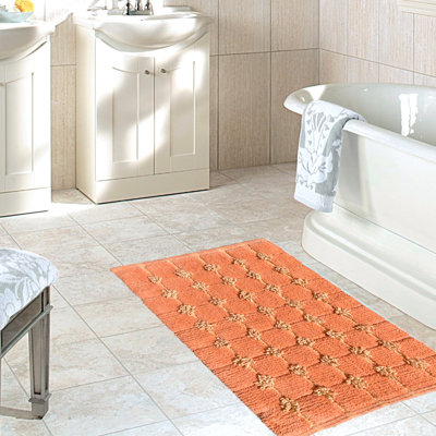 Swanley Cotton Non-Slip Bath Rug