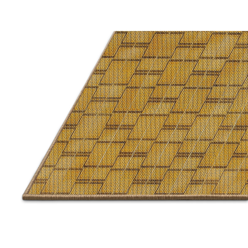 Pogue Geometric Indoor Rug, Rectangle 2' x 3'