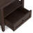 Warm Shaker Solid Wood Transitional End Table with Storage Drawer-60618698-60618701