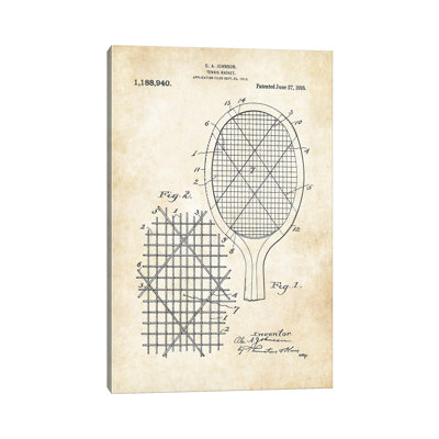 " Tennis Racket " by Patent77