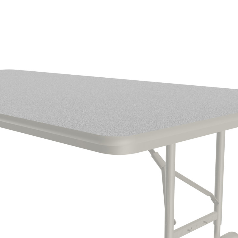 Table pliante réglable 72 po, Grey, 72"