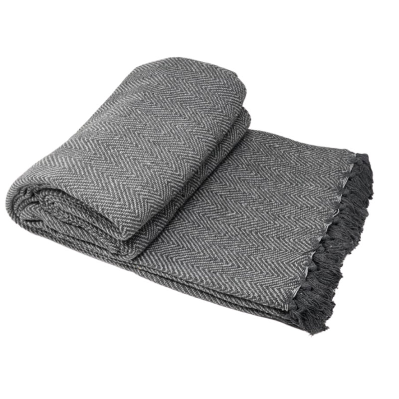 Carmean Throw Blanket, Grey