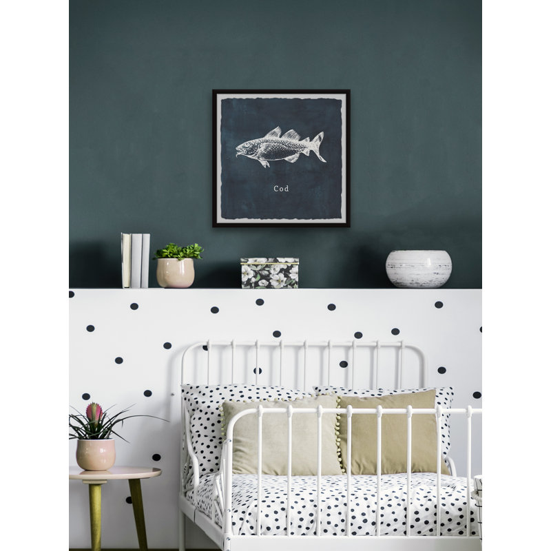 Cod - Single Picture Frame Print, 81cm H x 81cm W x 3.81cm D