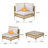 7-Pieces Wicker Conversation Sets-1554045488