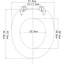 Toilet Seat, Soft Close WC Seat with Strong Hinge Ideal for Standard Toilet-80049355