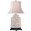 Porcelain Scallops 22" Table Lamp