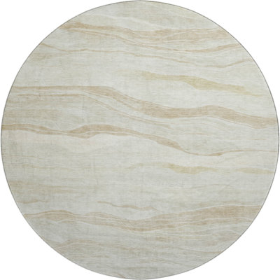Premium Machine Washable Alijah AMF1246 Stripes Rug