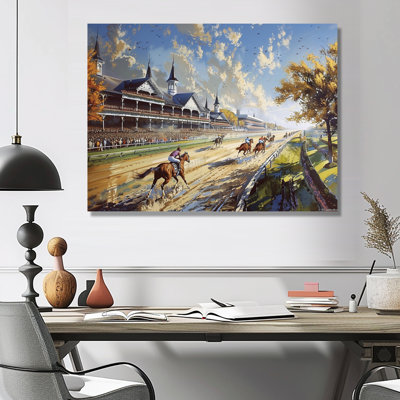 Margrie - Horse Racing Wall Art