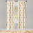 Microfiber Floral Semi-Sheer Rod Pocket Curtain Panels-61304028-61943009