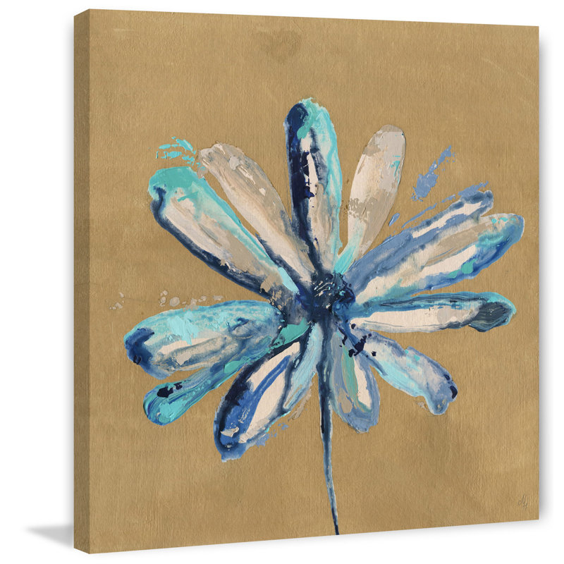 Wild Daisy III - reproduction sur toile, H 12 po x l 12 po x P 1,5 po