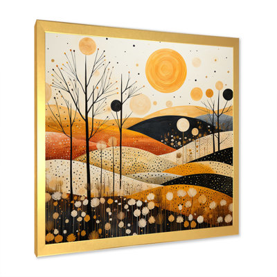 «Meadow Bold Geometric Fields II», reproduction sur toile
