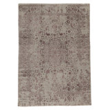 Brookhaven Oriental Area Rug in Gray