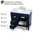 Rivers 36'' Single Bathroom Vanity with Marble Top-1757455123
