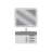Modern 36" Wall-Mounted Single Bathroom Vanity Set with Mirror-83099330-83099335-83099336