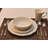 Red Vanilla Classic White 16 Piece Dinner Set, Service for 4
