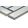 Regala™ 8" x 10" Porcelain Herringbone Mosaic Tile