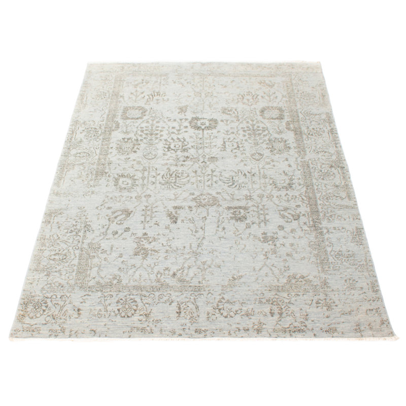 Tapis bleu Heritage 5 pi 3 po x 8 pi 2 po