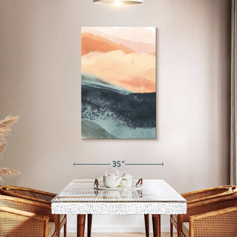 Avery Dark Soft Waves II, 45" H x 30" W
