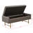 Hazlip Polyester Upholstered Bench with Flip Top