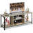 TV Stand up to 65 Inch TV, 55" Entertainment Center, Industrial TV Console with Open Storage Shelf-879999761