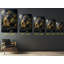 Guerrier singe avec fleurs sur toile-88650030
