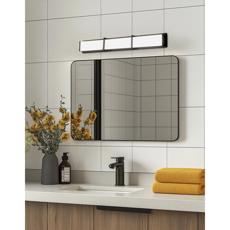 Éclairage pour meuble-lavabo Winston, Noir