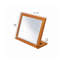 Miroir inclinable/rasage en bois moderne biseauté Risako
