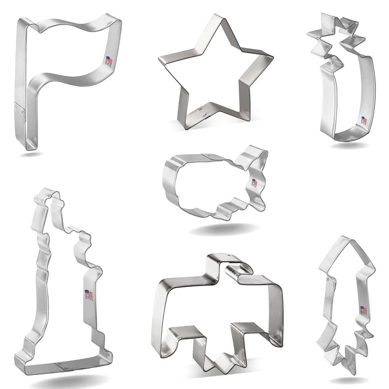 CookieCutter.com 7 -Piece Non-Stick Cookie Cutter