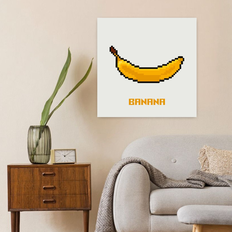 Art mural Pixel Art, H 24 po x l 24 po